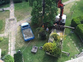 Realizzazione aree cortilive Parma Reggio Emilia